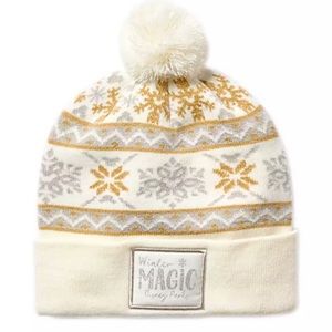 ❄️⭐️ Disney Parks Winter Magic Sparkling Beanie Knitted Hat